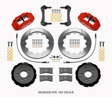 गैलरी व्यूवर में इमेज लोड करें, Wilwood Narrow Superlite 6R Front Hat Kit 12.88in Red 2014-2015 Mini Cooper w/Lines