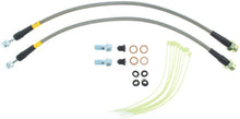 गैलरी व्यूवर में इमेज लोड करें, StopTech 11-14 Jeep Grand Cherokee (all) Stainless Steel Front Brake Lines
