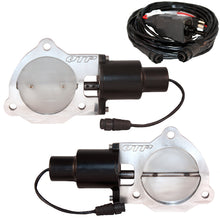Cargar imagen en el visor de la galería, QTP 3.5in Bolt-On QTEC Dual Electric Cutout Valves - Pair