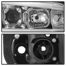 Laden Sie das Bild in den Galerie-Viewer, Spyder Dodge Charger 06-10 Projector Headlights - LED Light Bar - Chrome PRO-YD-DCH05V2-LB-C