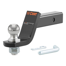 Carica l&#39;immagine nel visualizzatore di Gallery, Curt Loaded Ball Mount w/1-7/8in Ball (2in Shank 3500lbs 4in Drop)