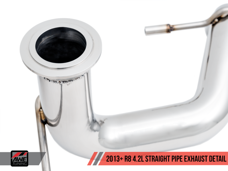 AWE Tuning Audi R8 4.2L Straight Pipe Exhaust (2014+)