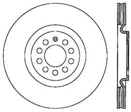 StopTech Cryo Slotted & Drilled Sport Brake Rotor - Left