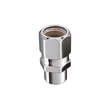 Laden Sie das Bild in den Galerie-Viewer, McGard Hex Lug Nut (Drag Racing Short Shank) M12X1.5 / 13/16 Hex / 1.6in. Length (4-Pack) - Chrome