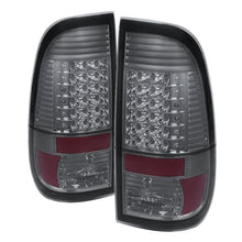 Charger l&#39;image dans la galerie, Xtune Ford Super Duty 08-15 LED Tail Lights Smoke ALT-JH-FS08-LED-SM