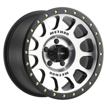 Load image into Gallery viewer, Method MR305 NV 18x9 0mm Offset 5x150 116.5mm CB Machined/Black Street Loc Wheel