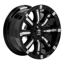 Load image into Gallery viewer, RBP 94R 20x10 5x150 BP / 4.5 BS -25mm Offset 110mm CB (Hub Centric) Black w/Chrome Inserts Wheel