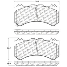 Carica l&#39;immagine nel visualizzatore di Gallery, StopTech Street Touring Brake Pads