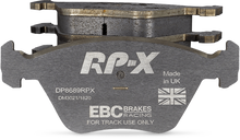 Carica l&#39;immagine nel visualizzatore di Gallery, EBC Racing 04-08 Acura TL 3.2L (M/T w/Brembo Brakes) RP-X Front Brake Pads