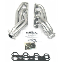 Charger l&#39;image dans la galerie, JBA 65-73 Ford Mustang 260-302 SBF 1-5/8in Primary Silver Ctd Mid Length Header