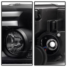 Laden Sie das Bild in den Galerie-Viewer, Spyder Dodge Ram 13-15 Projector Headlights Light Bar DRL Black PRO-YD-DR13-LBDRL-BK