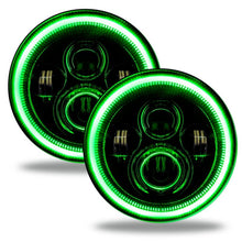 Laden Sie das Bild in den Galerie-Viewer, Oracle Jeep Wrangler JL/Gladiator JT 7in. High Powered LED Headlights (Pair) - Green