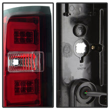 Cargar imagen en el visor de la galería, Spyder Chevy Silverado 2016-2017 Light Bar LED Tail Lights - Red Clear ALT-YD-CS16-LED-RC