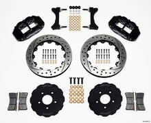 Carica l&#39;immagine nel visualizzatore di Gallery, Wilwood Narrow Superlite 6R Front Hat Kit 13.06in Drilled Mitsubishi EVO VIII