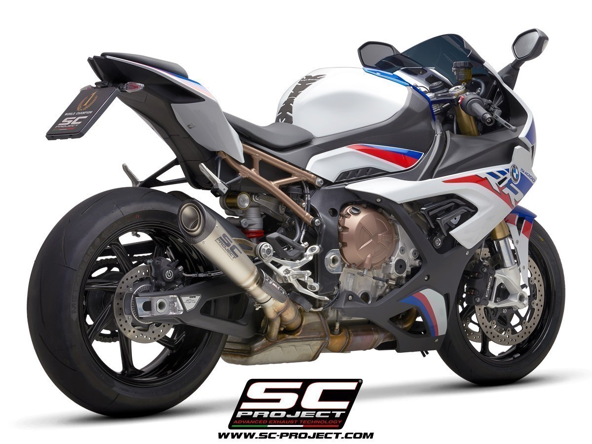 SC Project S1 Slip On Exhaust for 2020+ BMW S1000RR and M1000RR