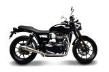 Termignoni Conical 2-1 Stainless Full System Street Twin 900 (2016-20) - (MPN# T00909400SSX)