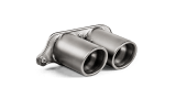 Akrapovic Tail Pipe Set (Titanium) for 2018-20 Porsche GT3 RS (991.2)