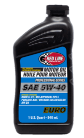 Red Line Professional Series Euro 5W40 Motor Oil