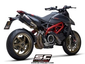 SC Project CR-T M2 Exhaust for 2019+ Ducati Hypermotard 950, SP