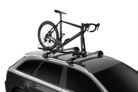 Thule TopRide Fork-Mounted Roof Bike Rack (Fits 9-15mm Thru-Axle & Standard 9mm Quick-Release Bikes)