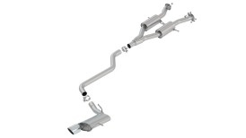 Borla S-Type 2.5in Catback Exhaust System w/Polished Tip for 2014-20 Jeep Grand Cherokee 3.6L