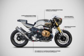 Zard "CAPITAN SCAPPAMENTO" Full Titanium Exhaust kit for 2015-19 BMW R Nine T
