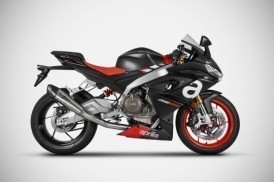 Zard Racing full exhaust system with Titanium silencer for 2020+ Aprilia RS660