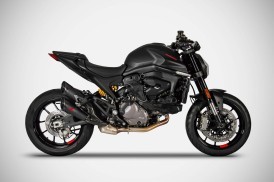 Zard Exhaust Slip-On for 2021+ Ducati Monster 937 side