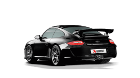 Akrapovic Evolution Line w/ Header (Titanium) - Req 01-08-28-0001 for 2011-12 Porsche 911 GT3/RS 3.8