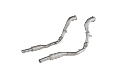 Akrapovic Link Pipe Set (SS) with Cat for 2020+ Audi RS Q8 (4M)