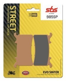 SBS Front Brake Pads for Motorcycle, SP EVO Sintered Compound