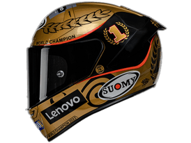 Suomy Carbon Helmet Pecco Bagnaia 2022 World Champion Gold Limited Edition SR-GP
