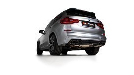 Remus Axle Back Exhaust (Tail Pipes Req) for 2019+ BMW X3 M Competition F97 3.0L Turbo (S58B30A w...