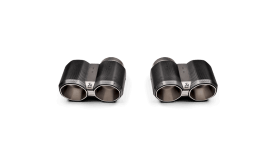 Akrapovic Tail Pipe Set (Octagonal Carbon Design) for 2021+ BMW M3/M4 (G80/G82)