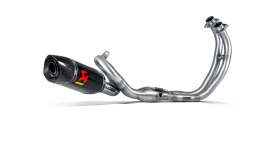 Akrapovic Racing Exhaust System Yamaha XSR700 2018-2021/ Tracer 7 - (MPN # S-Y7R2-AFC-XSR700)