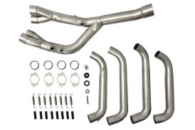 Termignoni Full Inox Headers - Precision-engineered exhaust headers for 2020+ BMW S1000RR, M1000RR, S1000R, S1000XR. Unleash power and style with Italian craftsmanship.