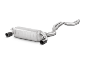 Akrapovic Evolution Line Cat Back (SS) w/ Carbon Tips and Link Pipe for 2016-17 BMW M240i (F22, F23)