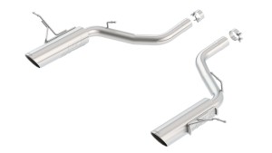 Borla Axle-Back Exhaust System S-Type For Jeep Grand Cherokee SRT-8 2012-2014