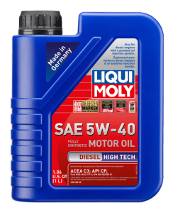 LIQUI MOLY Diesel High Tech Motor Oil 5W-40 - 1L