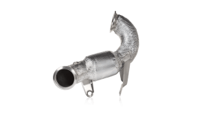 Akrapovic DownPipes w/ Cat (SS) for 2020 Mercedes-Benz CLA45S/A45S AMG (C118/X118/W177)