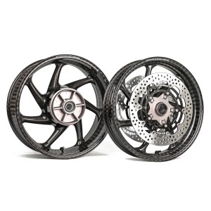 Thyssenkrupp Carbon - Style 1 Braided Carbon Fiber Wheels for 2017-20 Honda CBR 1000 RR / SP