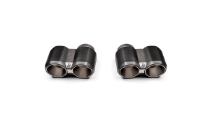 Akrapovic Tail Pipe Set (Octagonal Carbon Design) for 2021+ BMW M3/M4 (G80/G82)