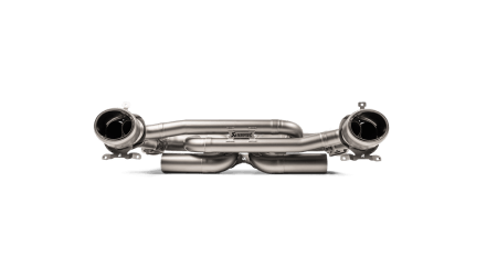 Akrapovic Slip-On Line (Titanium) for 2019+ Porsche 911 Carrera (992 w/Sport Exhaust) w/OPF/GPF