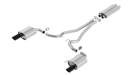 Borla Cat-Back Exhaust System Touring For 2015-2017 Ford Mustang GT