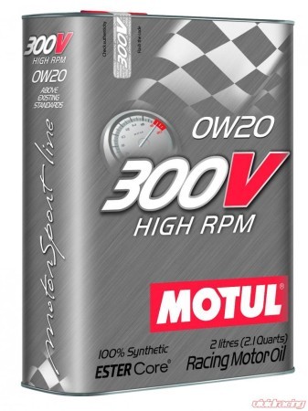 Motul 300V HIGH RPM 0W20 Synthetic-ester Racing Oil - 2L