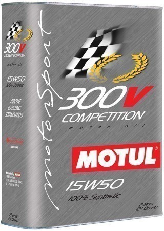 Motul 300V COMPETITION 15W50 Synthetic-ester Racing Oil - 2L