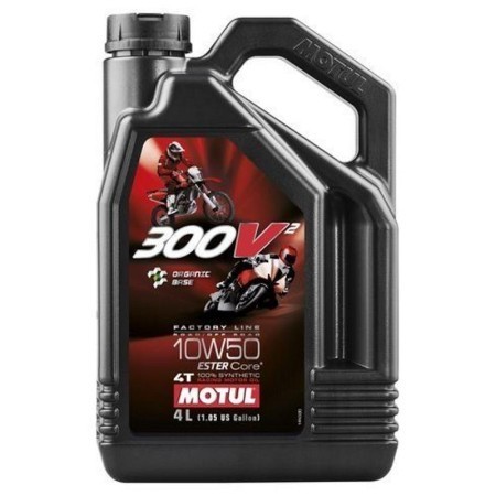 Motul 300V Factory Line 10W50 Synthetic Racing Oil