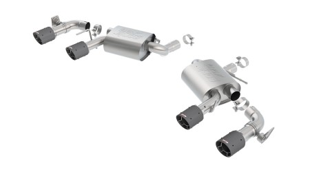 Borla ATAK Axle Back Exhaust System with Dual Mode Valves for 2016-2021 Chevy Camaro V8 SS