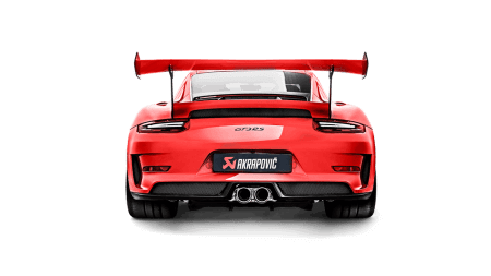 Akrapovic Slip-On Race Line (Titanium) w/o Tail Pipe Set for 2018-20 Porsche 911 GT3 (991.2)