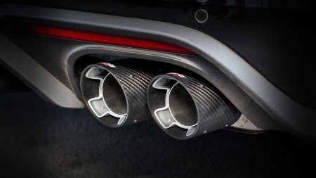 Borla S-Type Catback Exhaust System Carbon Fiber Tips w/ Valves for 2018-21 Ford Mustang GT 5.0L